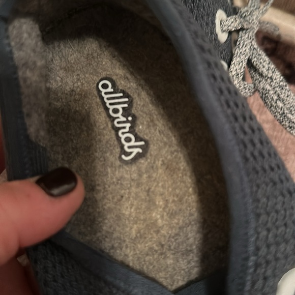 Allbirds Tree Runners Womens Navy Blue Comfort Athletic Running Shoes Size 9 - Picture 8 of 8